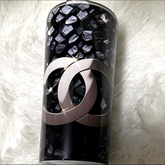 Black Insulated Tumbler with Lid - Picture 4 of 5